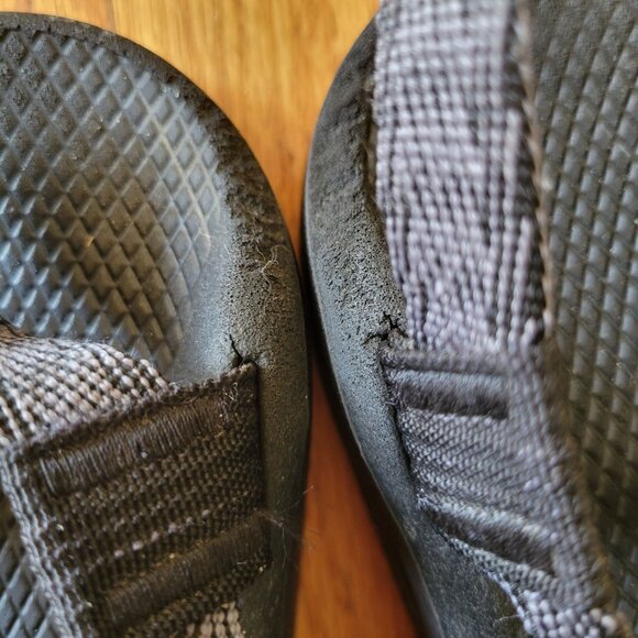 Chaco 8 Sandals Black Chevron Stripe Classic Beach Summer Z Cloud X2 - Picture 7 of 9